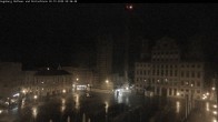 Archiv Foto Webcam Augsburger Rathausplatz und Perlachturm 23:00