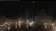 Archiv Foto Webcam Augsburger Rathausplatz und Perlachturm 01:00