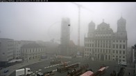 Archiv Foto Webcam Augsburger Rathausplatz und Perlachturm 07:00