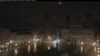 Archiv Foto Webcam Augsburger Rathausplatz und Perlachturm 03:00