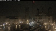 Archiv Foto Webcam Augsburger Rathausplatz und Perlachturm 03:00