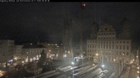 Archiv Foto Webcam Augsburger Rathausplatz und Perlachturm 05:00