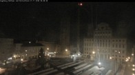 Archiv Foto Webcam Augsburger Rathausplatz und Perlachturm 03:00
