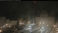 Archiv Foto Webcam Augsburger Rathausplatz und Perlachturm 01:00