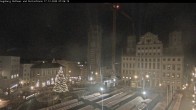 Archiv Foto Webcam Augsburger Rathausplatz und Perlachturm 06:00