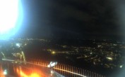 Archiv Foto Webcam Fernsehturm in Stuttgart mit Blick über die Stadt 03:00