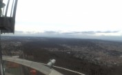 Archiv Foto Webcam Fernsehturm in Stuttgart mit Blick über die Stadt 13:00