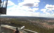 Archiv Foto Webcam Fernsehturm in Stuttgart mit Blick über die Stadt 13:00