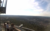 Archiv Foto Webcam Fernsehturm in Stuttgart mit Blick über die Stadt 15:00