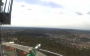 Archiv Foto Webcam Fernsehturm in Stuttgart mit Blick über die Stadt 13:00