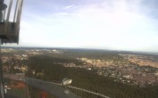 Archiv Foto Webcam Fernsehturm in Stuttgart mit Blick über die Stadt 08:00