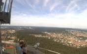 Archiv Foto Webcam Fernsehturm in Stuttgart mit Blick über die Stadt 10:00