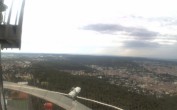 Archiv Foto Webcam Fernsehturm in Stuttgart mit Blick über die Stadt 13:00