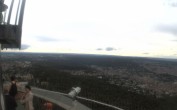Archiv Foto Webcam Fernsehturm in Stuttgart mit Blick über die Stadt 15:00