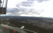 Archiv Foto Webcam Fernsehturm in Stuttgart mit Blick über die Stadt 17:00