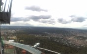 Archiv Foto Webcam Fernsehturm in Stuttgart mit Blick über die Stadt 13:00