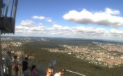 Archiv Foto Webcam Fernsehturm in Stuttgart mit Blick über die Stadt 09:00