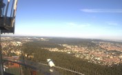 Archiv Foto Webcam Fernsehturm in Stuttgart mit Blick über die Stadt 07:00
