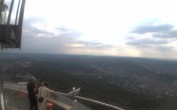 Archiv Foto Webcam Fernsehturm in Stuttgart mit Blick über die Stadt 17:00