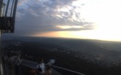 Archiv Foto Webcam Fernsehturm in Stuttgart mit Blick über die Stadt 19:00
