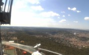 Archiv Foto Webcam Fernsehturm in Stuttgart mit Blick über die Stadt 13:00
