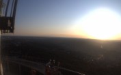 Archiv Foto Webcam Fernsehturm in Stuttgart mit Blick über die Stadt 19:00