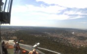 Archiv Foto Webcam Fernsehturm in Stuttgart mit Blick über die Stadt 13:00