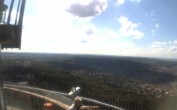 Archiv Foto Webcam Fernsehturm in Stuttgart mit Blick über die Stadt 15:00