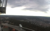 Archiv Foto Webcam Fernsehturm in Stuttgart mit Blick über die Stadt 17:00
