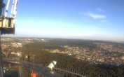 Archiv Foto Webcam Fernsehturm in Stuttgart mit Blick über die Stadt 06:00
