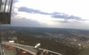 Archiv Foto Webcam Fernsehturm in Stuttgart mit Blick über die Stadt 15:00