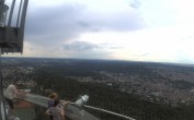 Archiv Foto Webcam Fernsehturm in Stuttgart mit Blick über die Stadt 15:00