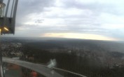 Archiv Foto Webcam Fernsehturm in Stuttgart mit Blick über die Stadt 19:00