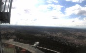 Archiv Foto Webcam Fernsehturm in Stuttgart mit Blick über die Stadt 15:00