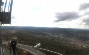 Archiv Foto Webcam Fernsehturm in Stuttgart mit Blick über die Stadt 15:00