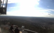 Archiv Foto Webcam Fernsehturm in Stuttgart mit Blick über die Stadt 17:00