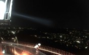 Archiv Foto Webcam Fernsehturm in Stuttgart mit Blick über die Stadt 23:00