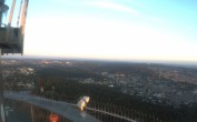 Archiv Foto Webcam Fernsehturm in Stuttgart mit Blick über die Stadt 05:00