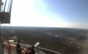 Archiv Foto Webcam Fernsehturm in Stuttgart mit Blick über die Stadt 15:00