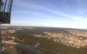 Archiv Foto Webcam Fernsehturm in Stuttgart mit Blick über die Stadt 09:00