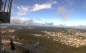 Archiv Foto Webcam Fernsehturm in Stuttgart mit Blick über die Stadt 09:00