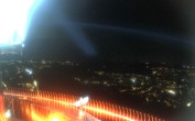 Archiv Foto Webcam Fernsehturm in Stuttgart mit Blick über die Stadt 23:00