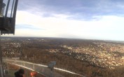 Archiv Foto Webcam Fernsehturm in Stuttgart mit Blick über die Stadt 09:00