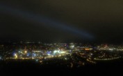 Archiv Foto Webcam Fernsehturm Stuttgart - Blick auf die Stadtmitte 01:00