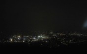 Archiv Foto Webcam Fernsehturm Stuttgart - Blick auf die Stadtmitte 23:00