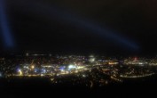 Archiv Foto Webcam Fernsehturm Stuttgart - Blick auf die Stadtmitte 01:00