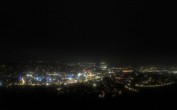 Archiv Foto Webcam Fernsehturm Stuttgart - Blick auf die Stadtmitte 03:00