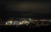 Archiv Foto Webcam Fernsehturm Stuttgart - Blick auf die Stadtmitte 23:00