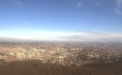 Archiv Foto Webcam Fernsehturm Stuttgart - Blick auf die Stadtmitte 09:00