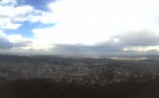 Archiv Foto Webcam Fernsehturm Stuttgart - Blick auf die Stadtmitte 13:00